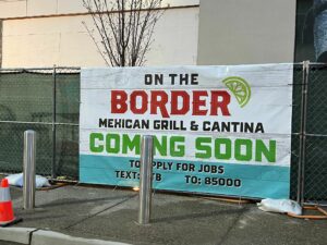 On the border coming soon in toms river, but what is it?