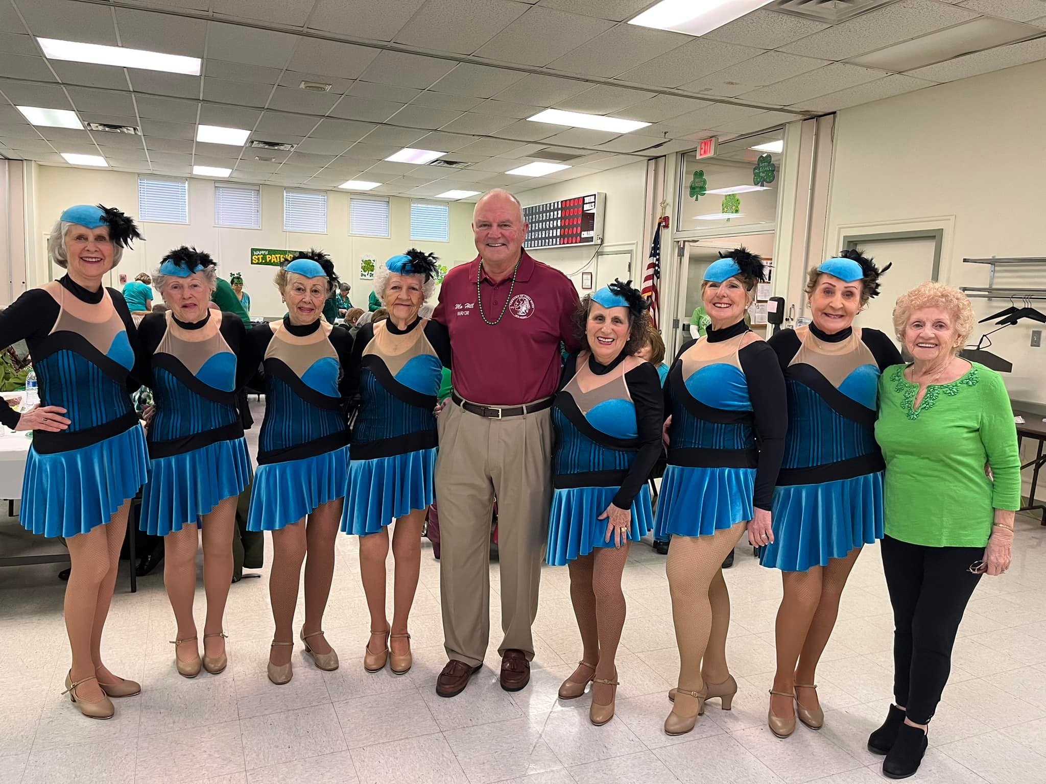 Luck be in the air as Toms River Mayor Maurice Hill celebrates St. Patrick's Day with Seniors