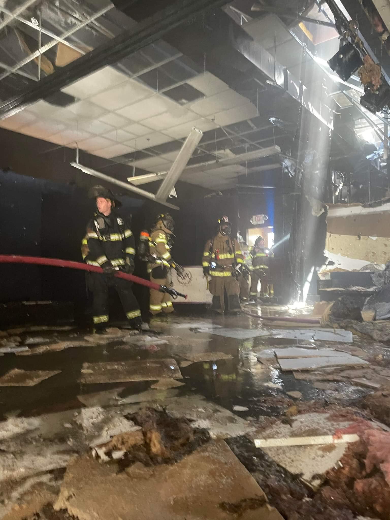 Fire damages auditorium at Holy Cross Lutheran Church in Toms River