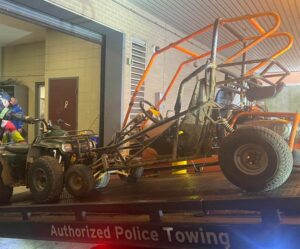 Reading police seize atvs, yerf dog go kart after riders caught on city streets