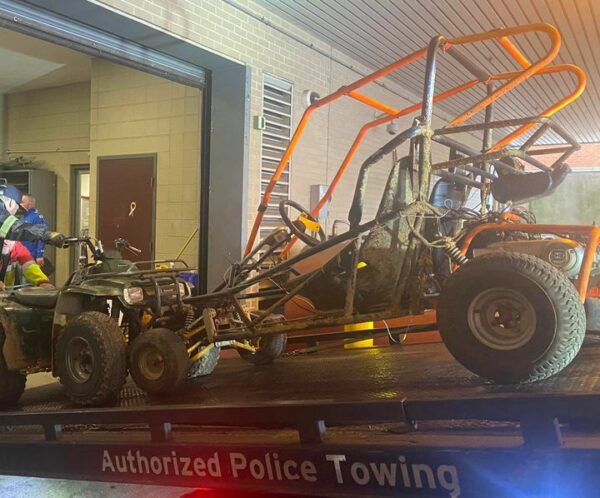 Reading Police Seize ATVs, Yerf Dog Go Kart After Riders Caught on City Streets