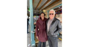 A retired bronx school teacher, an artist, and an instagram direct message bring a message of hope to the bronx