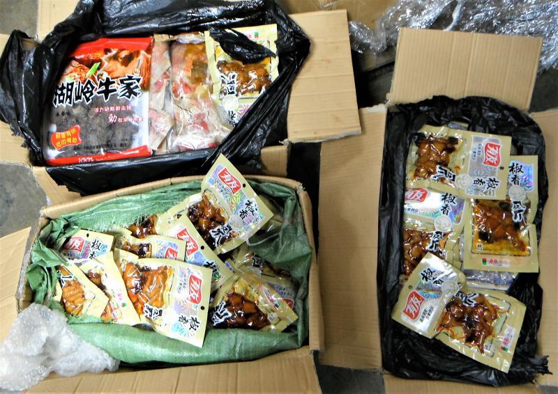 Animal Food Contraband from China Remains at Record Levels at LA/LB Seaport Animal Food Contraband