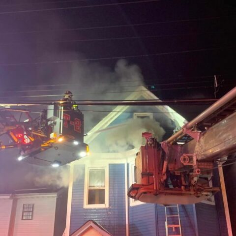 Firefighters rescue occupant from perth amboy house fire - photo licensed by shore news network.