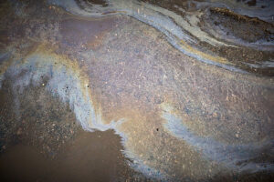 Hazmat team cleans roadway oil spill in berkeley