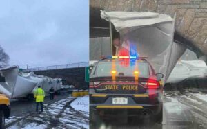 This is why no trucks are allowed on northern state parkway in long island
