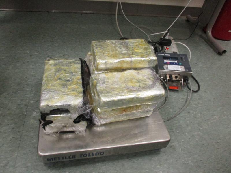 Brownsville CBP Officers Seize $587K Worth of Narcotics in Three Seizures Packages containing 26 pounds of cocaine seized by CBP officers at Brownsville Port of Entry