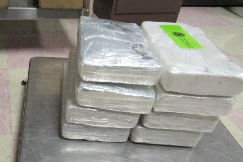 Brownsville CBP Officers Seize $846K Worth of Narcotics in Two Seizures Packages containing more than 18 pounds of cocaine seized by CBP officers at B&M International Bridge in Brownsville, Texas