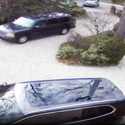 Caught on camera: toms river car thief realizes owner is in the car and runs - photo licensed by shore news network.