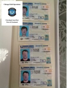 Cincinnati cbp stop fake driver’s licenses