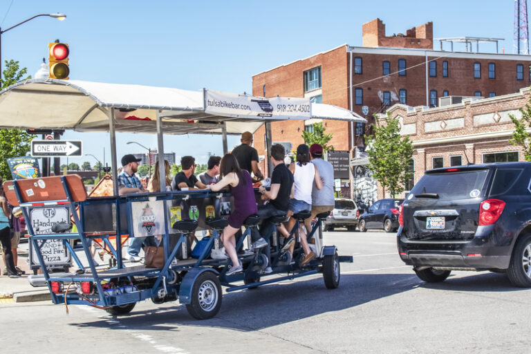 Gopal pushes for bars on bikes across new jersey as some drinkers not ready to go inside bars yet - photo licensed by shore news network.
