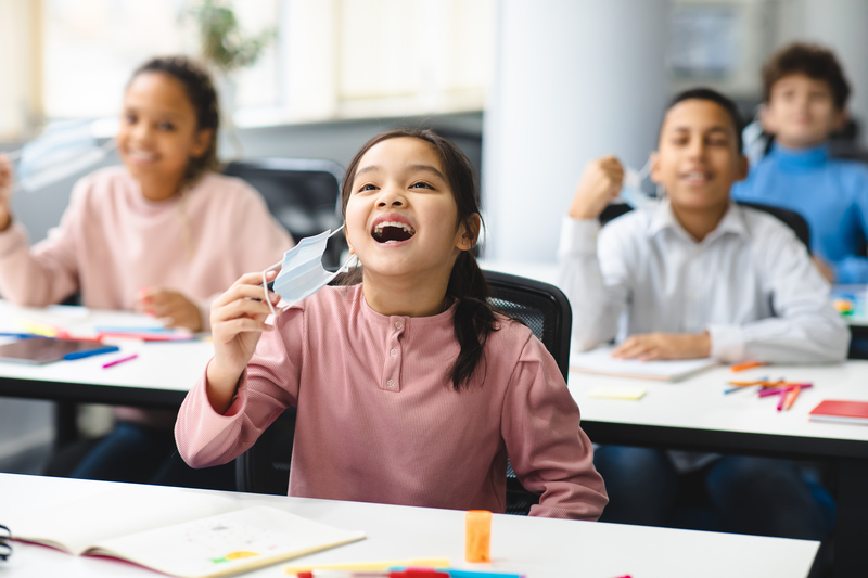 Today is the last day for New Jersey's school face mask mandate