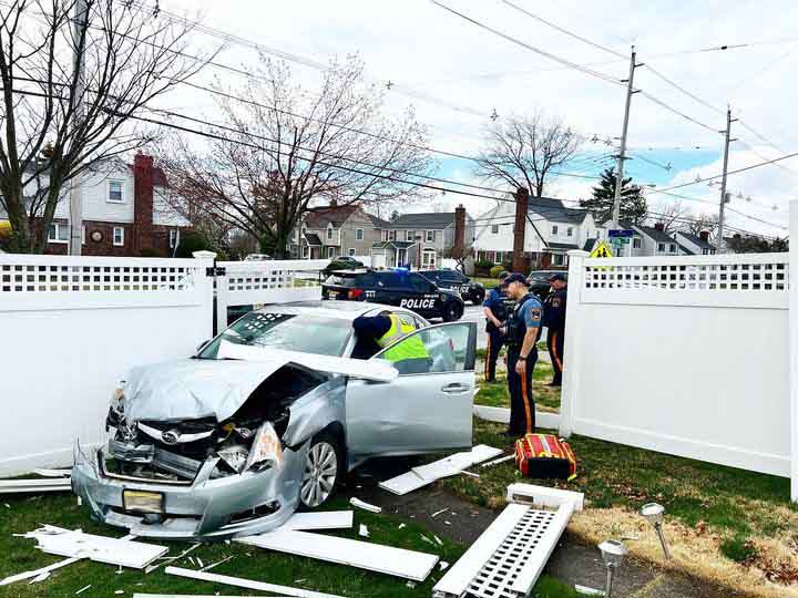 Two Car Crash In Fairlawn