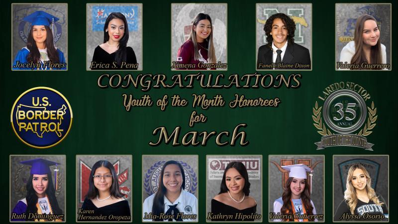 Border Patrol Hosts “Youth of the Year” Scholarship/Recognition Ceremony in the RGV