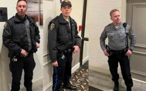 Armed toms river cops guarded the doors as ocean county republicans voted in secret during annual gop convention
