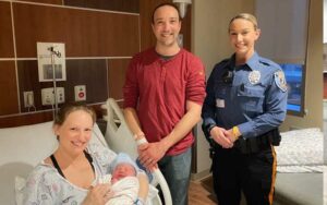 New jersey cop delivers beautiful baby boy during call for help