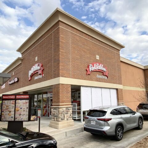 Red ribbon bakeshop debuts its first drive-thru service in the u. S. At new store opening on westheimer road, houston, texas on march 5, 2022 - photo licensed by shore news network.