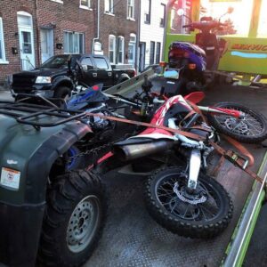 Allentown police crack down on illegal dirt bikes, 2 arrested, vehicles seized - photo licensed by shore news network.