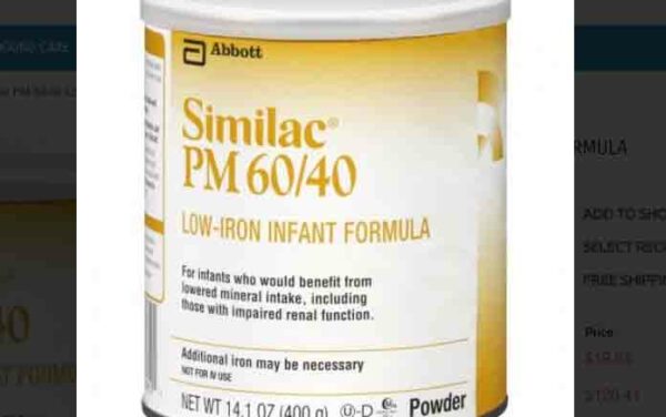 FDA announces recall of Similac PM baby formula after infant illnesses reported, two dead