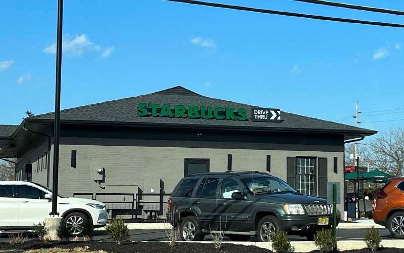 Another Starbucks Coffee Drive-Thru Now Open in Toms River