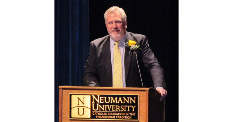 Sun east president and ceo michael kaczenski, recognized with 2022 president's distinguished alumni award by neumann university - photo licensed by shore news network.