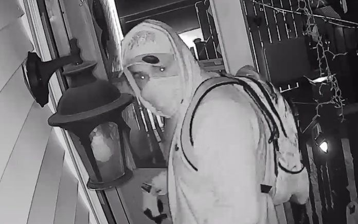 Howell police searching for suspect caught ransacking home