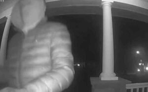 Homeowner confronts two suspects breaking into his home; shares security video