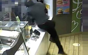 Video captures armed man robbing germantown mcdonald's restaurant