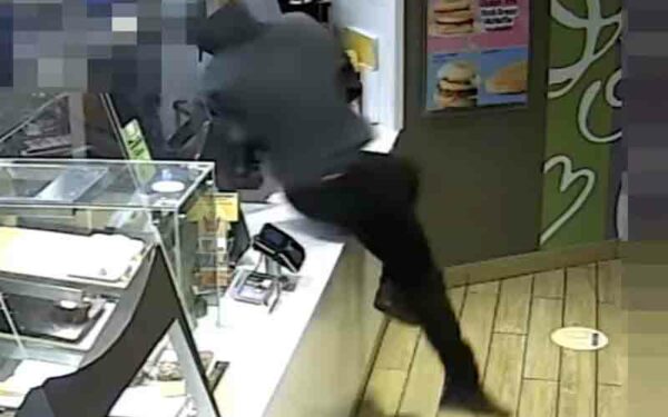 Video captures armed man robbing Germantown McDonald's restaurant