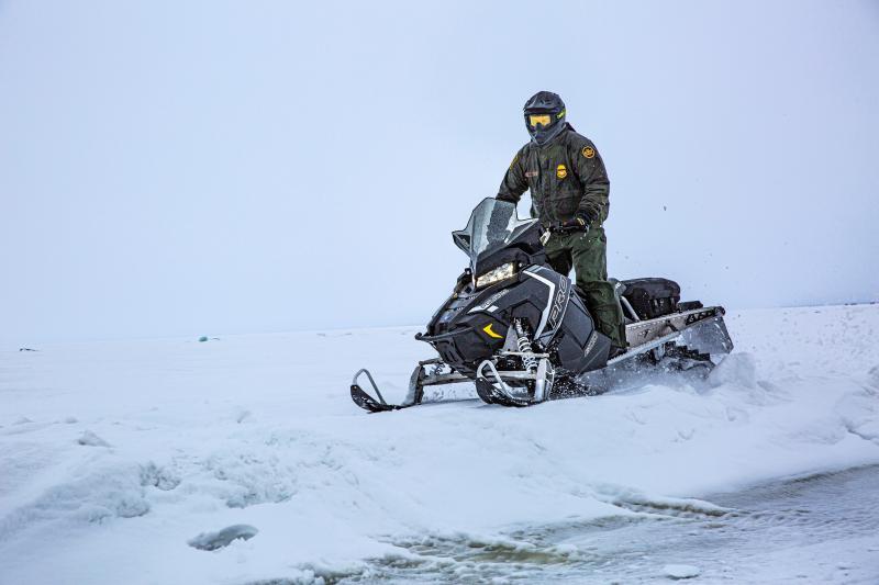 Patrolling along the Northern Border