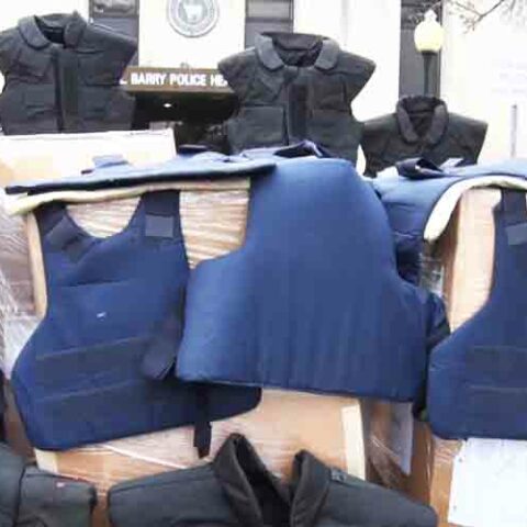 Suffolk county police department donates 750 bulletproof vests to ukraine - photo licensed by shore news network.