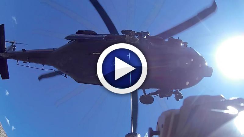 VIDEO RELEASE: Air and Marine Operations Aircraft Rescue from Sabino Canyon Select for Video.