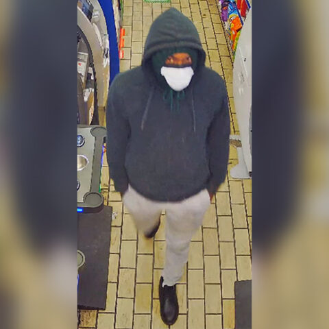 Suspect wanted for robbery after threatening to kill couple at convenience store - photo licensed by shore news network.