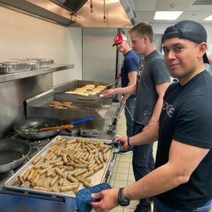 Wall township police cook up easter fun for town kids - photo licensed by shore news network.