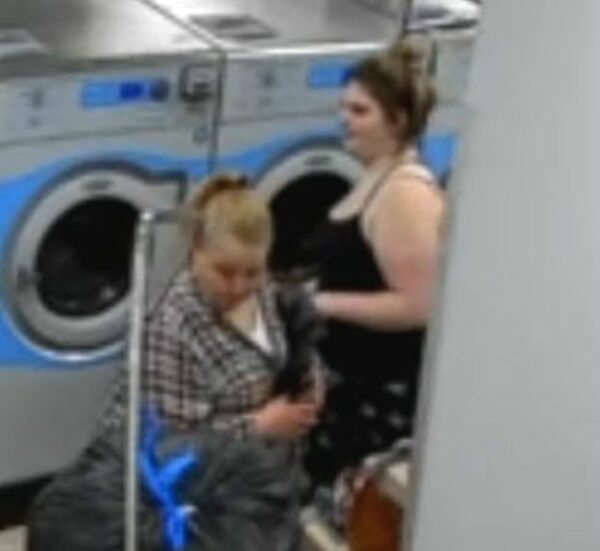 Women Steal Another's Laundry at Laundromat