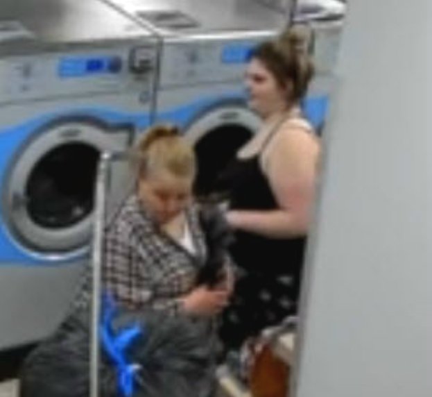 Women Steal Another's Laundry at Laundromat