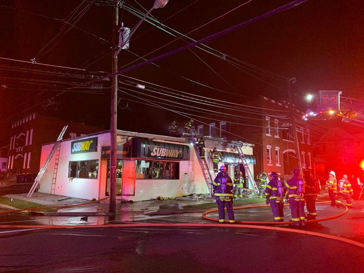 Perth Amboy Subway Restaurant Burned During Early Morning Fire