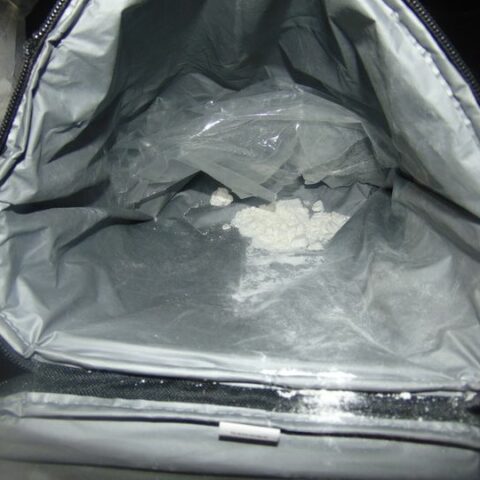 Traffic sop leads to nearly two pound cocaine haul but driver escaped - photo licensed by shore news network.