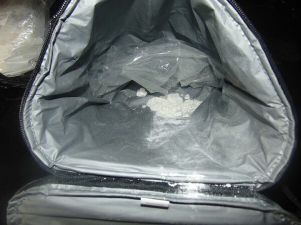 Traffic Sop Leads to Nearly Two Pound Cocaine Haul but Driver Escaped