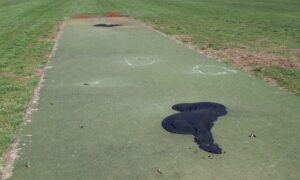 Police seeking vandals who poured tar on piscataway cricket pitch