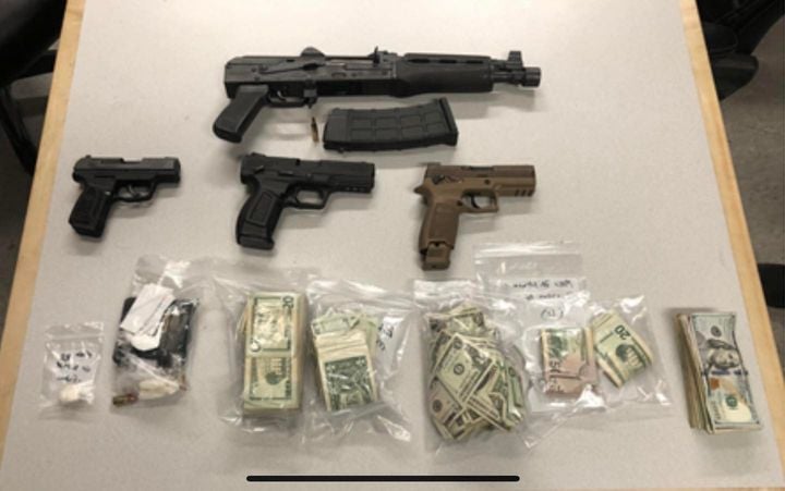 Reading Police Seize Guns, Money, Crack During Wood Street Drug House Raid