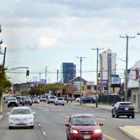 Pedestrian struck and killed on route 40 in atlantic city - photo licensed by shore news network.