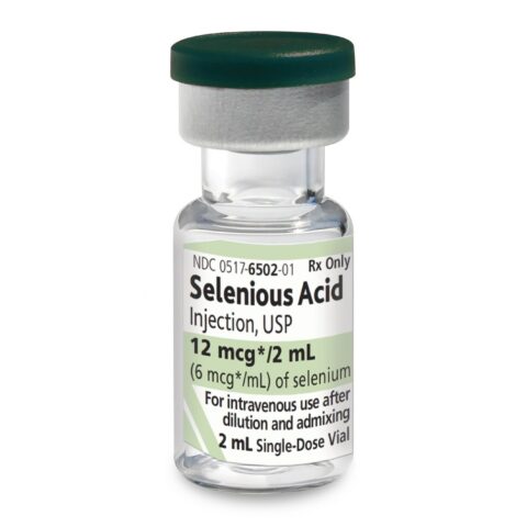 American regent announces the launch of selenious acid injection, usp in a 12 mcg/2 ml single-dose vial. - photo licensed by shore news network.