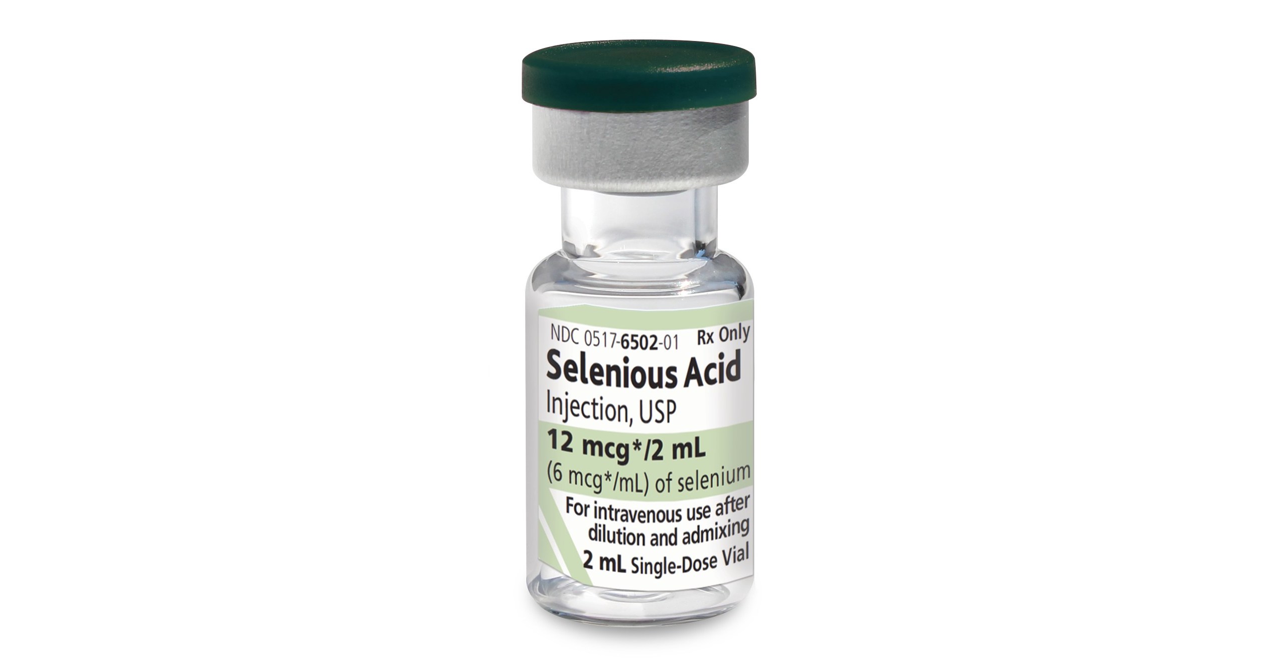 American Regent announces the launch of Selenious Acid Injection, USP in a 12 mcg/2 mL single-dose vial.