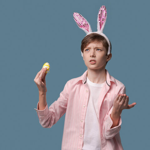 Parent dressed as easter bunny reportedly hands out condoms outside elementary school - photo licensed by shore news network.