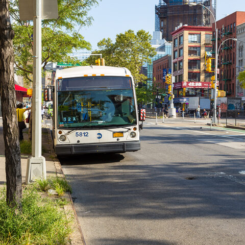 Elderly man punched while waiting for bus in crown heights - photo licensed by shore news network.