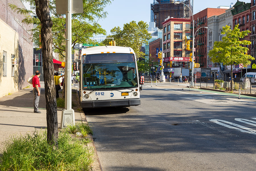 Man stabbed during fight on NYC bus
