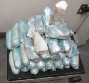 Cbp officers seize methamphetamine and nab 26 fugitives