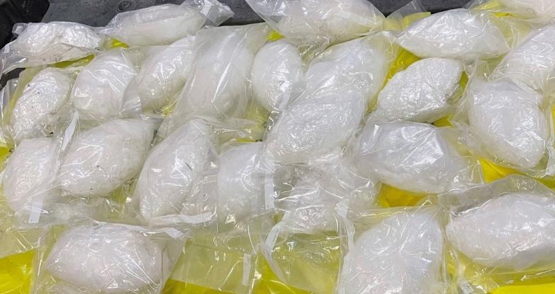 CBP Officers Seize Mixed Narcotics Worth over $608K at Del Rio Port of Entry Packages containing $608,000 in methamphetamine, heroin seized by CBP officers at Del Rio Port of Entry