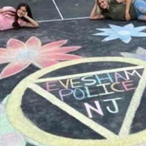 Chalk the walk returns to evesham in may - photo licensed by shore news network.